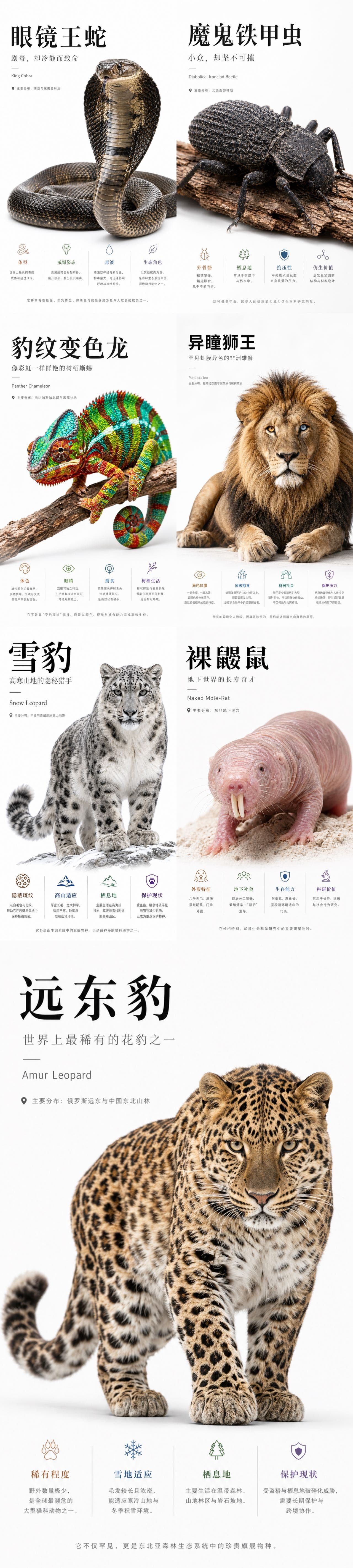 Apple-Stil Naturwissenschafts-Plakat