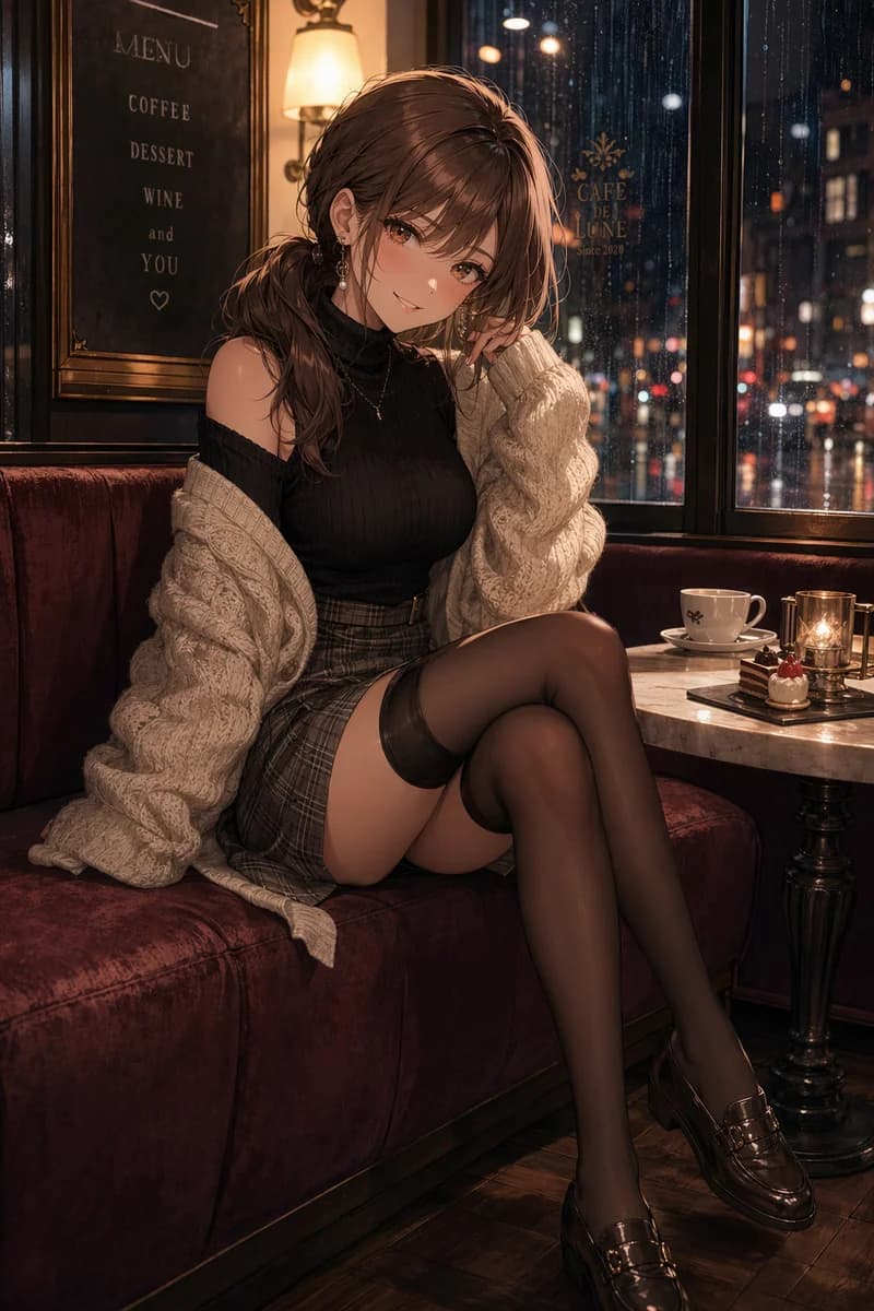 エレガントカフェ アニメ・ファッション・ポートレート