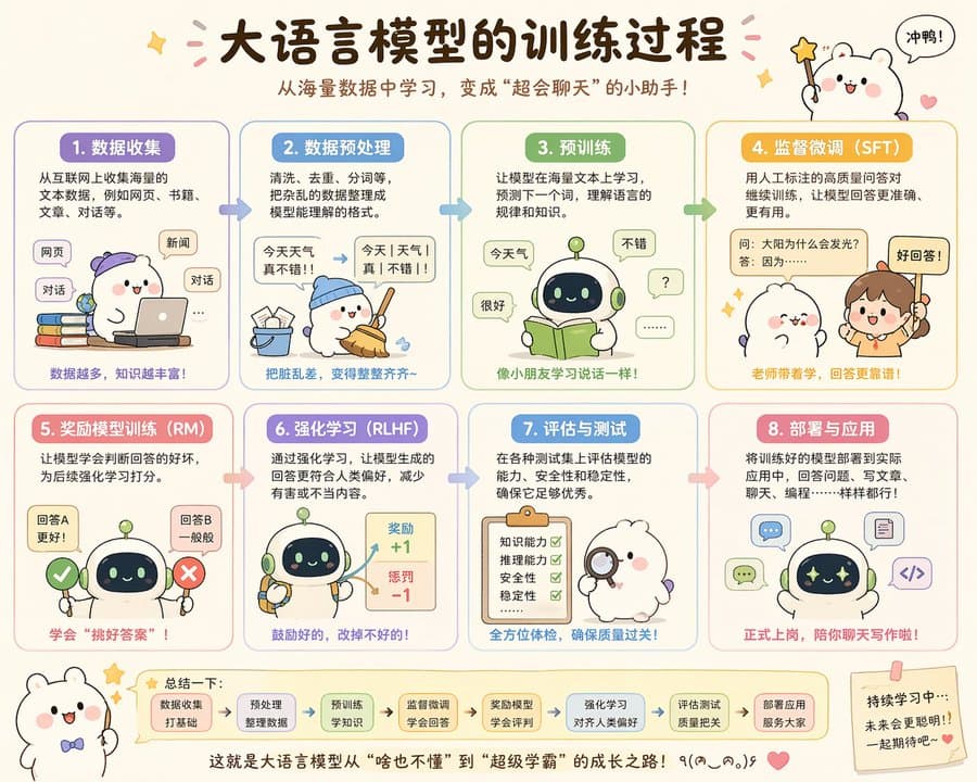 萌え系 大規模モデル学習 図解
