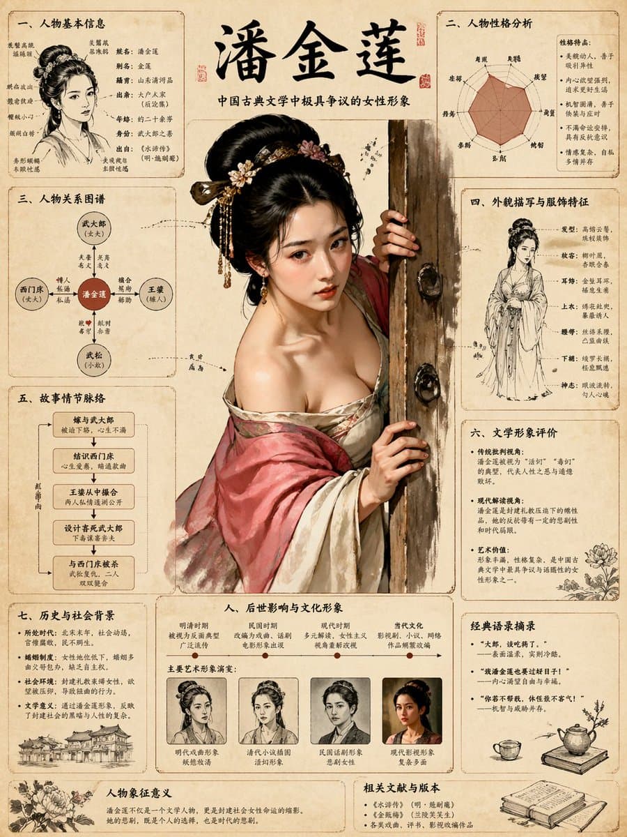 金瓶梅 ナレッジマップ