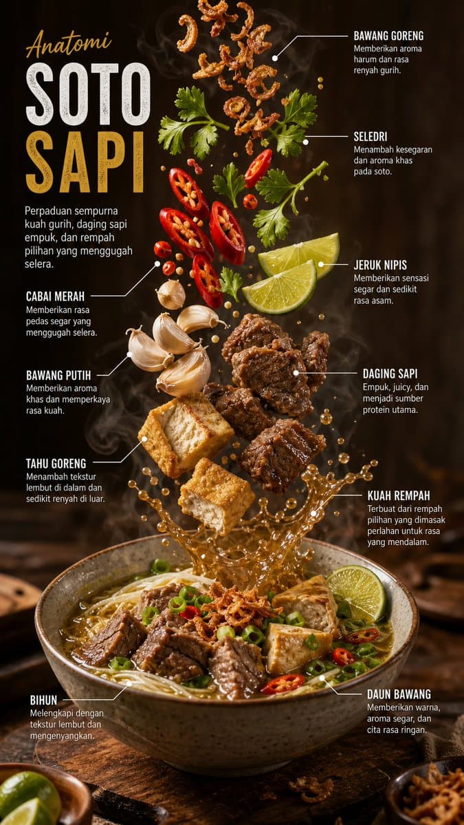 Infografik/Edu — Editorial Food-Infografik-Plakat