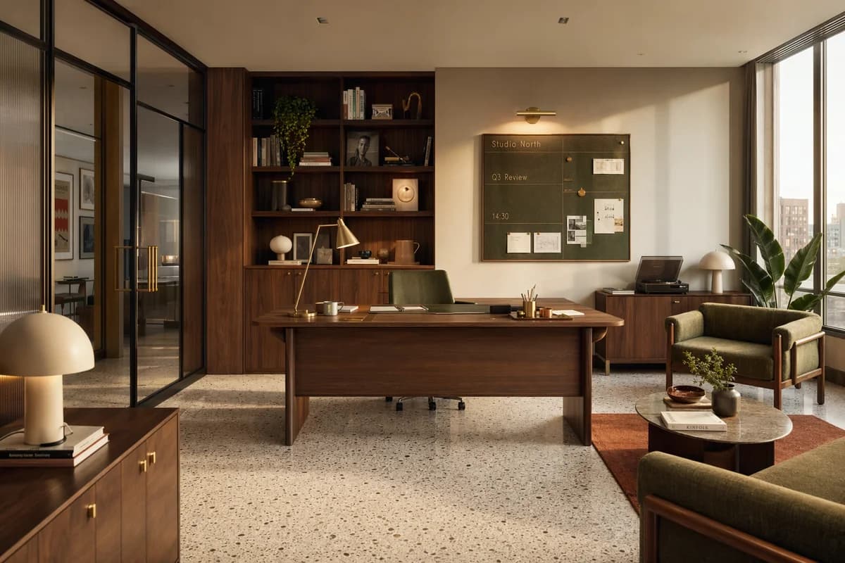 Oficina Mid-Century Modern