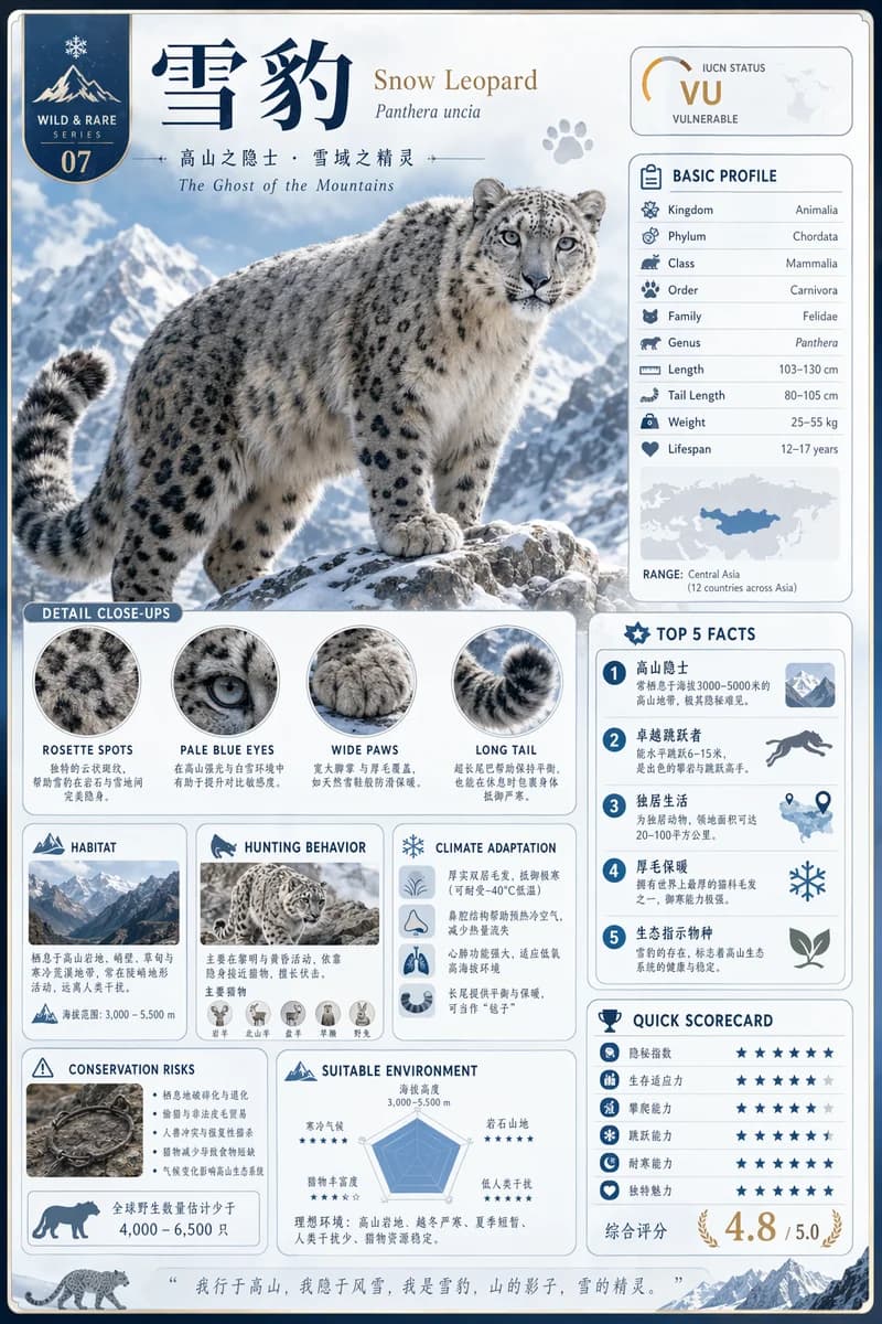 Carte infographique encyclopédique modulaire
