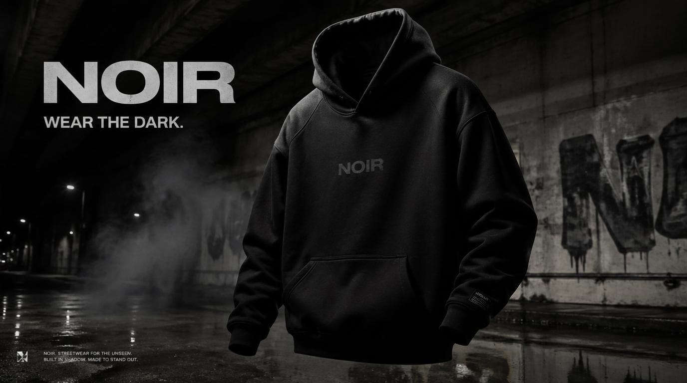 NOIR Streetwear-Campaign