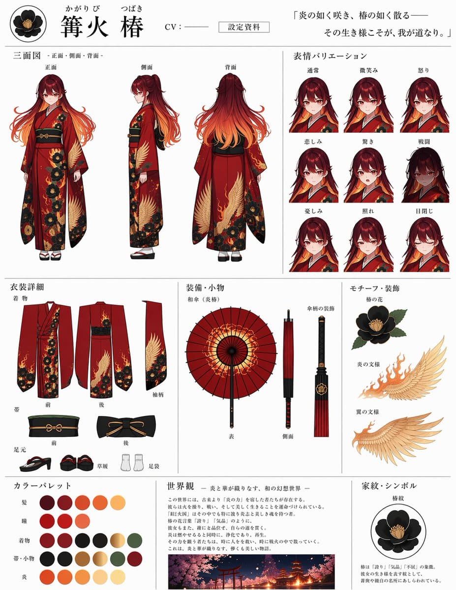 Charakterdesign-Sheet #4