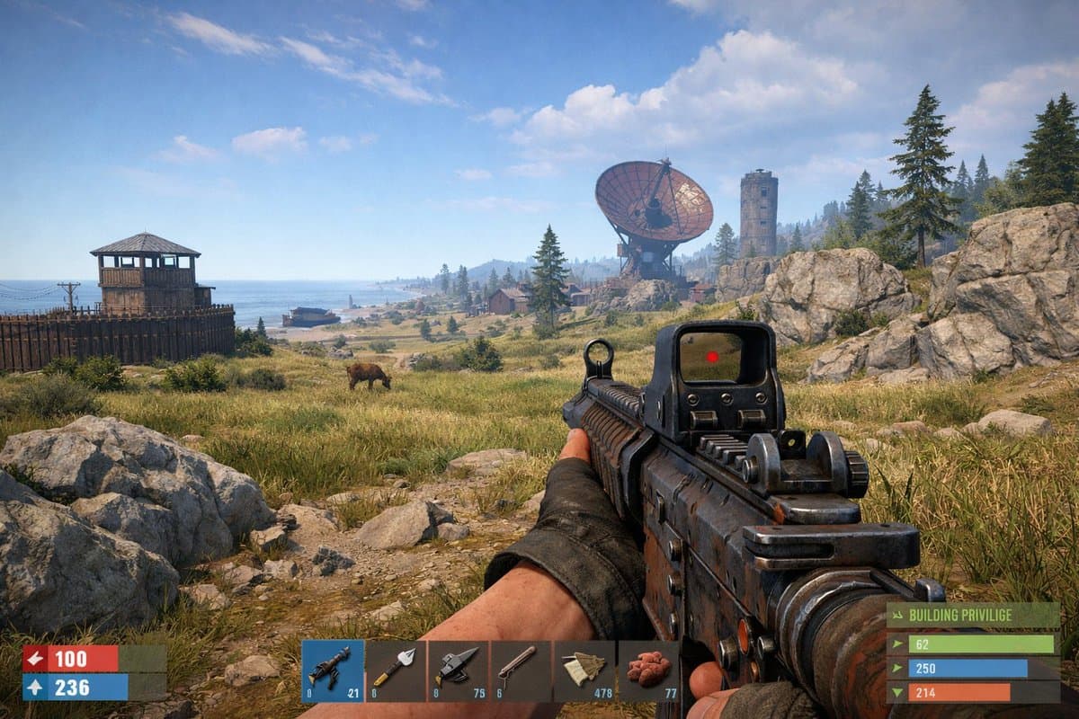 Rust ゲーム内スクリーンショット