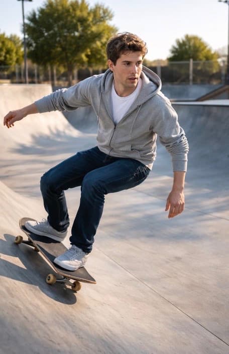 Sam Altman スケートパーク スナップ