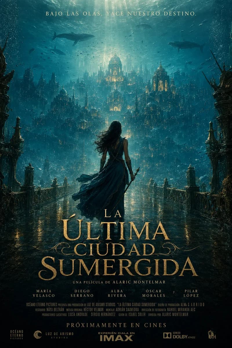 スペインファンタジー映画 縦型モバイルポスター